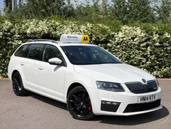 White Used 2014 Skoda Octavia vRS Estate | £10,390 (A bit pricey)
