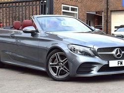 Grey Used 2018 Mercedes C200 AMG Line Premium Cabriolet | £14,750 (Fair price)