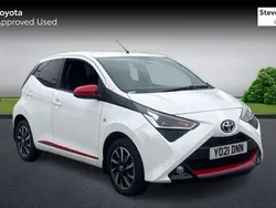 White Used 2021 Toyota Aygo Trend Hatchback | £11,656 (A bit pricey)