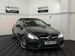 Black Used 2013 Mercedes E250 AMG Cabriolet | £7,790 (Fair price)