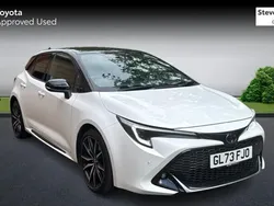 White Used 2023 Toyota Corolla Sport Hatchback | £24,801 (A bit pricey)