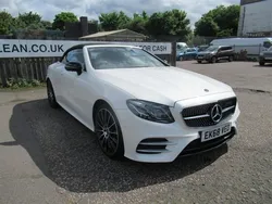 White Used 2018 Mercedes E400 AMG Line Premium Plus Cabriolet | £25,995