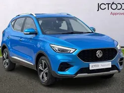 Blue Used 2022 MG ZS Excite Sedan | £14,172 (Fair price)