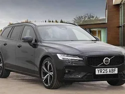 Black Used 2025 Volvo V60 Ultra Estate | £38,690 (Expensive)