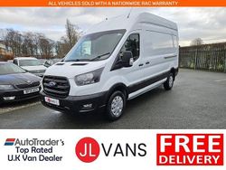 White Used 2021 Ford Transit Van | £12,475 (Fair price)