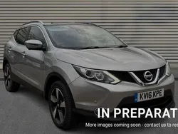 Silver Used 2016 Nissan Qashqai N-TEC SUV | £9,387 (Fair price)