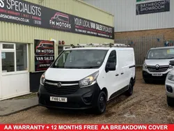 White Used 2018 Vauxhall Vivaro S Van | £10,900 (Good price)