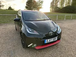 Black Used 2017 Toyota Aygo x-press Hatchback | £7,775 (Fair price)