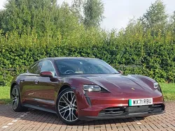 Red Used 2022 Porsche Taycan Sedan | £46,498 (Super price)