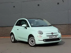 Green Used 2017 Fiat 500 Lounge Hatchback | £7,498 (Fair price)