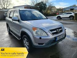 Silver Used 2002 Honda CR-V Sport SUV | £2,495 (Fair price)
