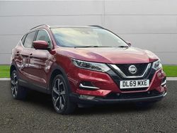 Red Used 2019 Nissan Qashqai Tekna SUV | £11,640 (Fair price)
