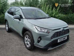 Green Used 2021 Toyota RAV4 Hybrid SUV | £17,499 (Good price)