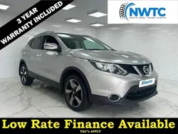 Silver Used 2016 Nissan Qashqai N-Connecta SUV | £9,095 (Good price)