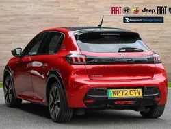 Red Used 2022 Peugeot e-208 GT Hatchback | £11,196 (Fair price)