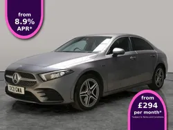 Grey Used 2021 Mercedes A250 AMG line Sedan | £20,313 (Good price)