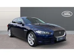 Blue Used 2017 Jaguar XE Portfolio Sedan | £11,422 (Fair price)