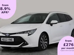 White Used 2022 Toyota Corolla Design Estate | £19,558 (Fair price)