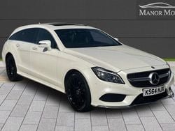 White Used 2015 Mercedes CLS350 Shooting Brake AMG line Estate | £16,995