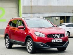 Red Used 2013 Nissan Qashqai +2 Tekna SUV | £2,990 (Fair price)