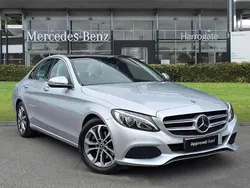 Silver Used 2018 Mercedes C200 Premium Sedan | £16,900 (Fair price)