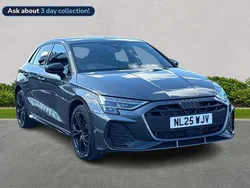 Grey Used 2025 Audi A3 e-tron Black Edition Hatchback | £36,747
