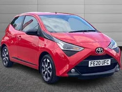 Red pop Used 2020 Toyota Aygo Trend Hatchback | £8,891 (Fair price)