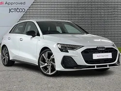 White Used 2025 Audi A3 Black Edition Hatchback | £31,000 (Expensive)