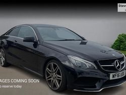 Black Used 2016 Mercedes E220 AMG line Coupe | £13,995 (Good price)