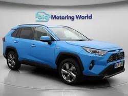Blue Used 2020 Toyota RAV4 Hybrid SUV | £23,200 (Good price)