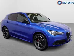 Blue Used 2021 Alfa Romeo Stelvio Veloce SUV | £28,149 (Fair price)