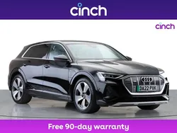 Black Used 2022 Audi e-tron S-Line SUV | £22,099 (Fair price)