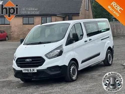 White Used 2018 Ford Transit Custom Estate | £12,588 (A bit pricey)