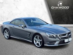 Silver Used 2014 Mercedes SL350 AMG Cabriolet | £20,995 (A bit pricey)