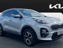Silver Used 2020 Kia Sportage 2 SUV | £16,378 (Fair price)