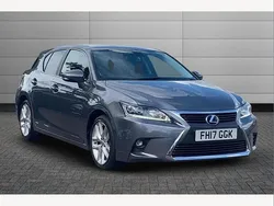Mercury grey Used 2017 Lexus CT200h Hatchback | £13,996 (A bit pricey)