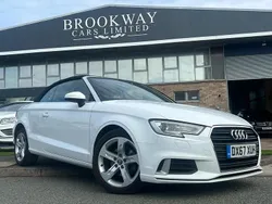 White Used 2017 Audi A3 Cabriolet Sport Cabriolet | £9,990 (Fair price)