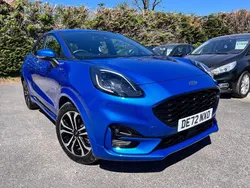 Blue Used 2022 Ford Puma ST-Line Hatchback | £18,200 (Fair price)
