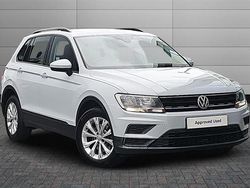 White silver Used 2018 VW Tiguan S SUV | £11,991 (Fair price)