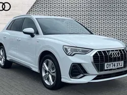 White Used 2024 Audi Q3 S-Line SUV | £32,625 (Good price)