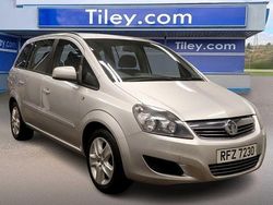 Silver Used 2014 Vauxhall Zafira MPV | £3,990 (Fair price)