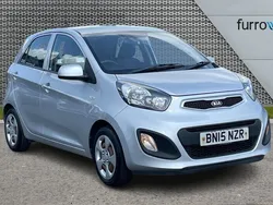 Silver Used 2015 Kia Picanto Air Hatchback | £5,290 (Expensive)