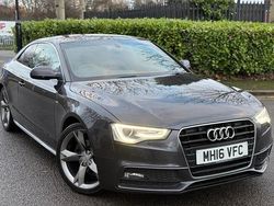Grey Used 2016 Audi A5 S-Line Coupe | £7,995 (Good price)