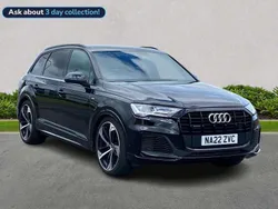 Black Used 2022 Audi Q7 Black Edition SUV | £43,347 (Good price)