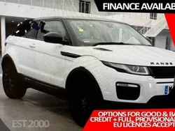 White Used 2018 Land Rover Range Rover evoque SE Coupe | £12,999 (Expensive)