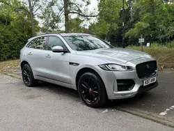 Silver Used 2017 Jaguar F-Pace R-Sport SUV | £13,995 (Fair price)