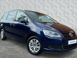 Blue Used 2021 VW Sharan SE MPV | £23,050 (A bit pricey)