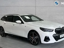 White Used 2024 BMW 530e M Sport Estate | £48,100