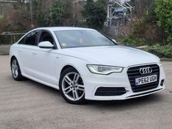 White Used 2012 Audi A6 S-Line Sedan | £4,795 (Fair price)