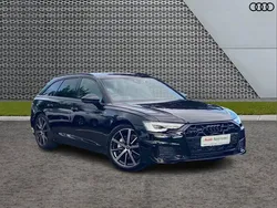 Black Used 2025 Audi A6 Black Edition Estate | £46,995